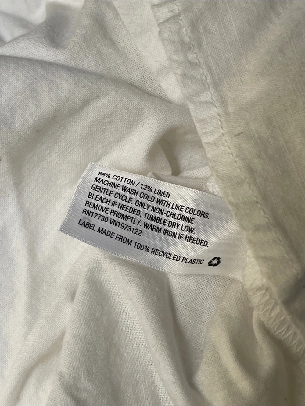 Universal Thread White Cropped Button-Up - Picture 6 of 6
